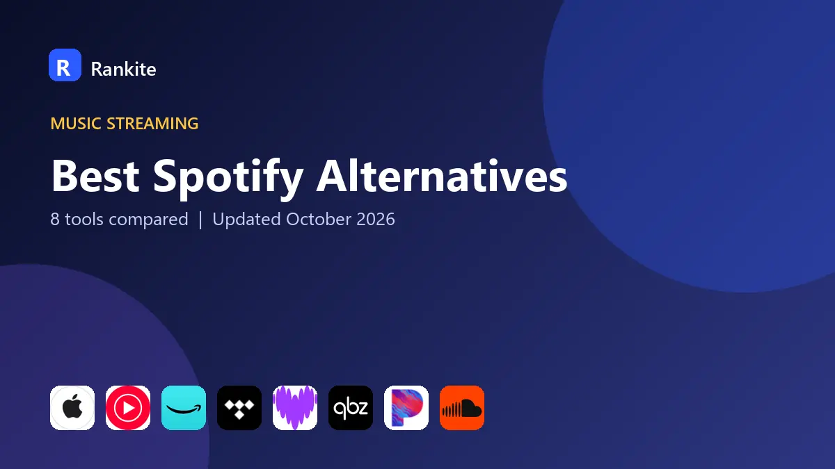 Best Spotify Alternatives in 2026: 8 Services Compared