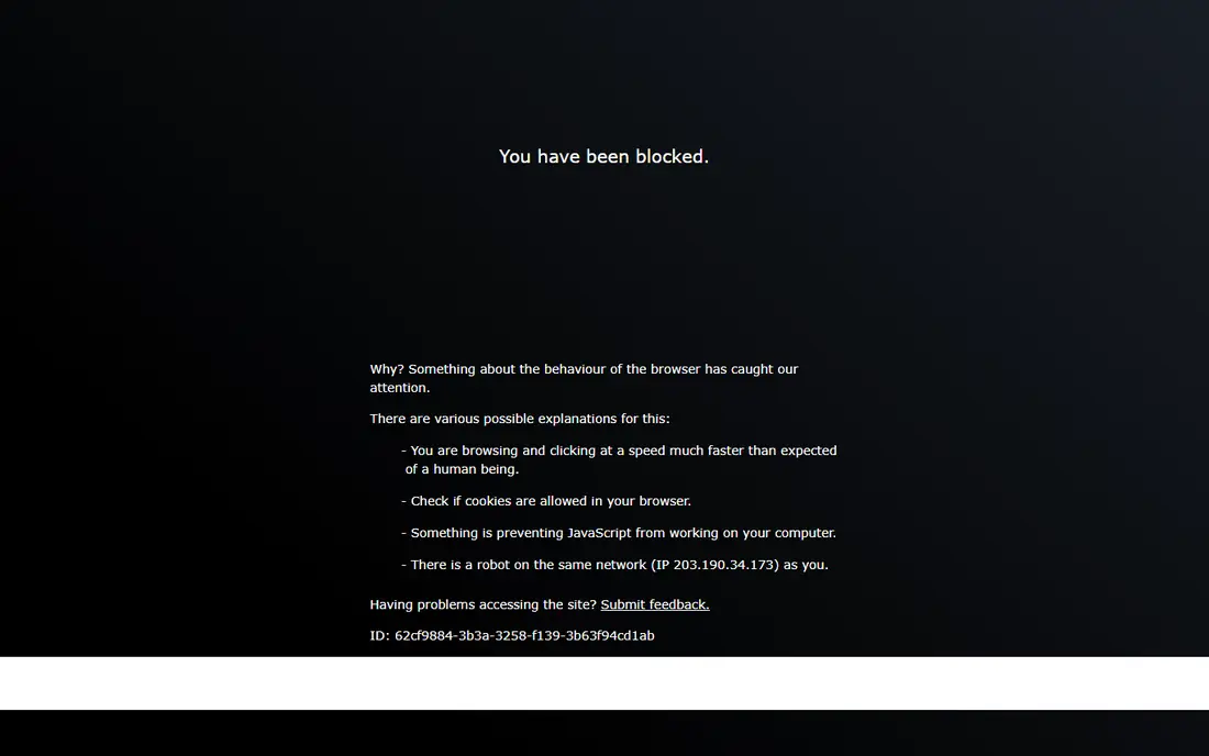 TIDAL homepage
