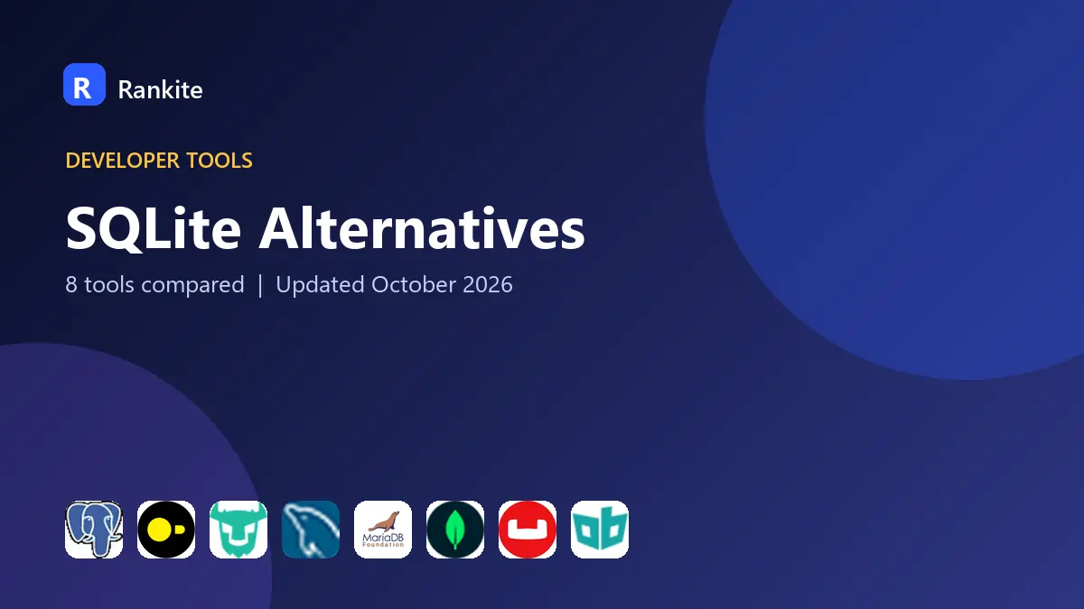 SQLite Alternatives in 2026: 8 Tools Compared