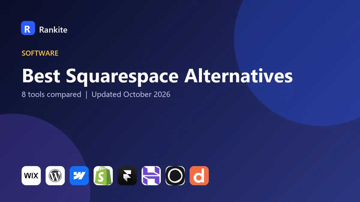 Best Squarespace Alternatives in 2026: 8 Website Builders Compared