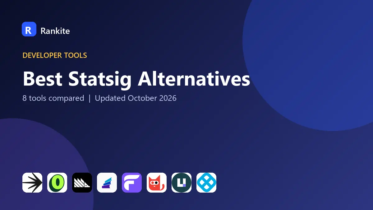 Best Statsig Alternatives in 2026: 8 Tools Compared