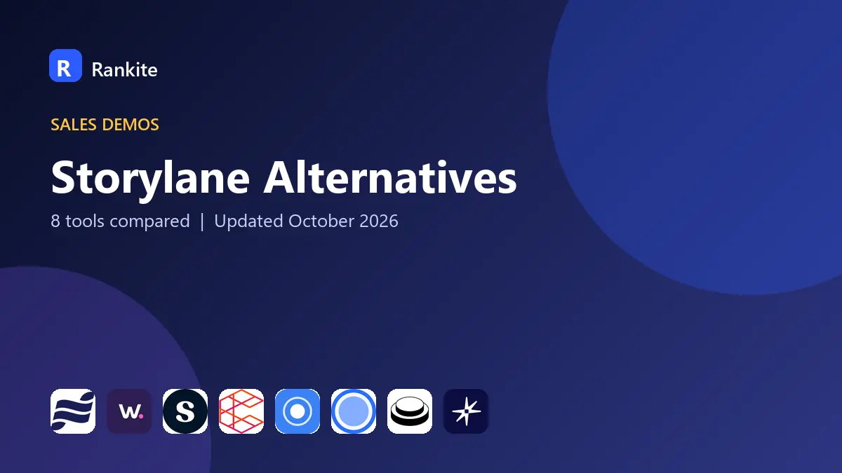 Storylane Alternatives in 2026: 8 Interactive Demo Tools Compared