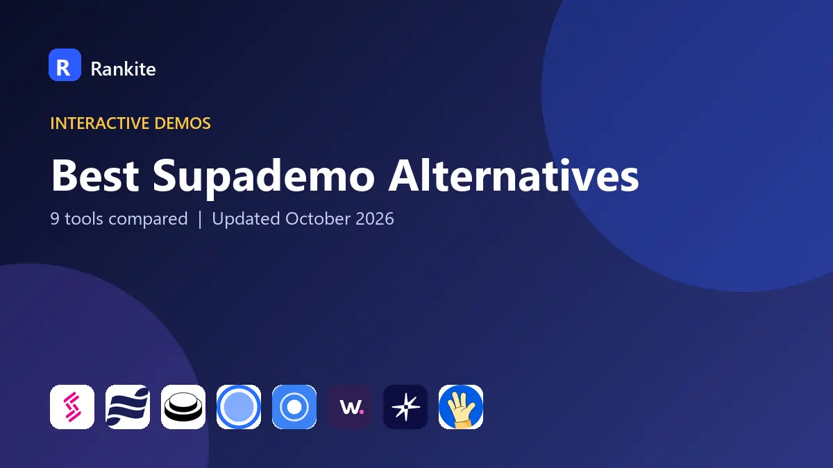 Best Supademo Alternatives in 2026: 9 Tools Compared