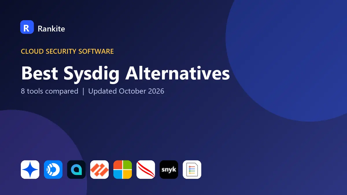 Best Sysdig Alternatives in 2026: 8 Tools Compared