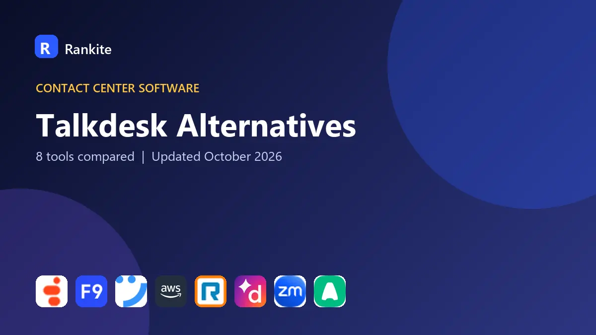 Talkdesk Alternatives in 2026: 8 Tools Compared