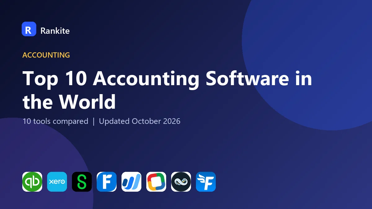 Top 10 Accounting Software in the World in 2026