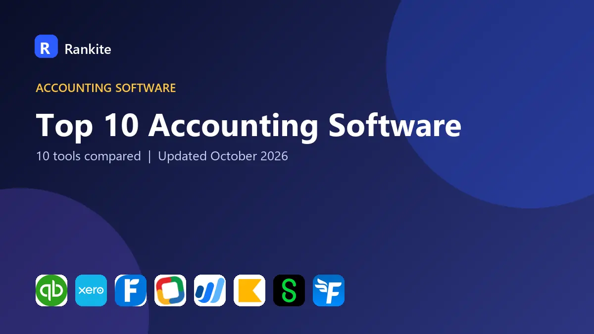 Top 10 Accounting Software in 2026: 10 Tools Compared