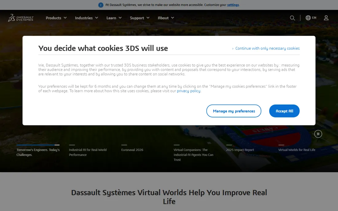CATIA homepage