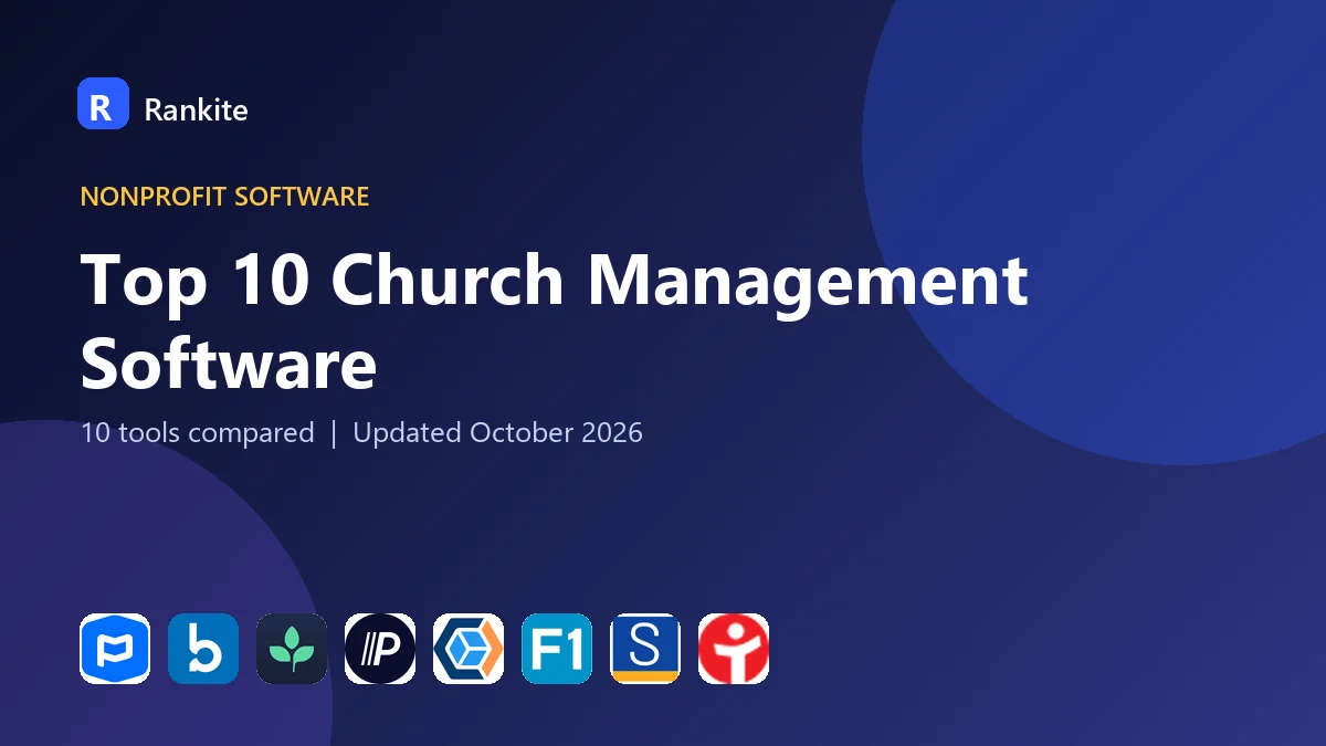 Top 10 Church Management Software in 2026: 10 Tools Compared