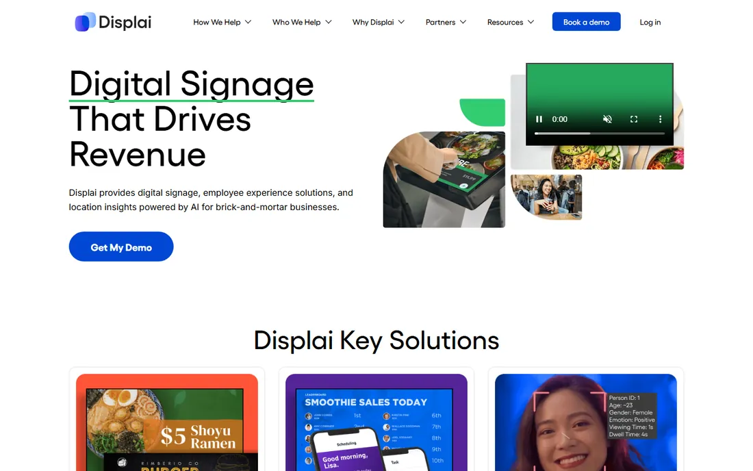 Raydiant homepage