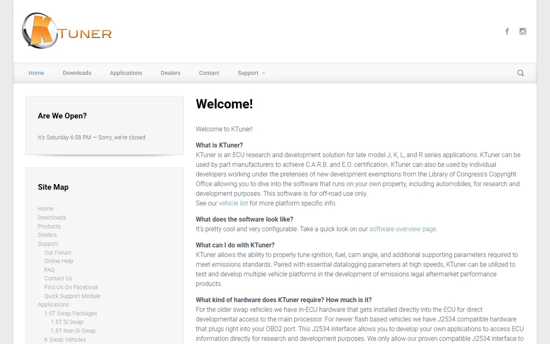 KTuner homepage