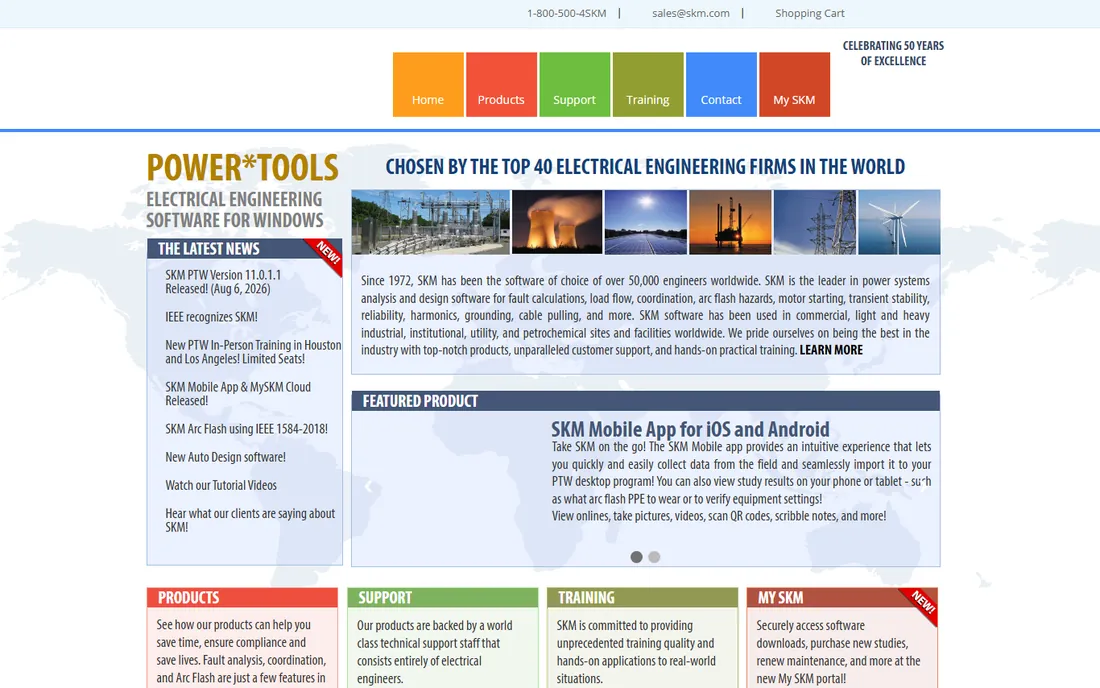 SKM PowerTools homepage