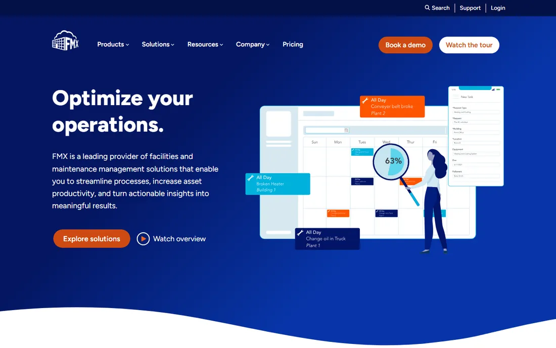 FMX homepage