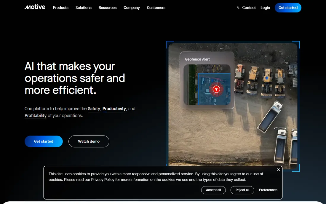 Motive homepage