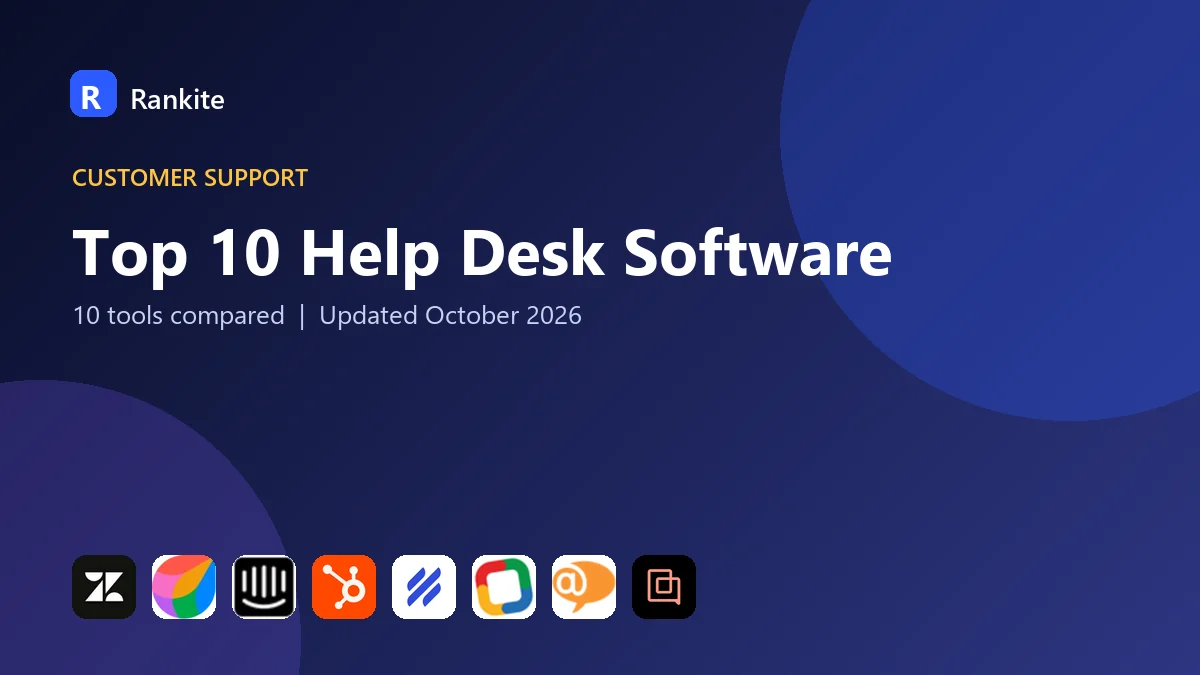 Top 10 Help Desk Software in 2026: Compared