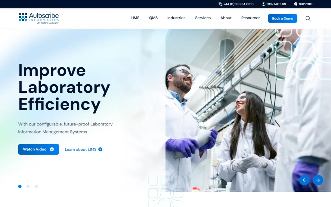 Autoscribe homepage