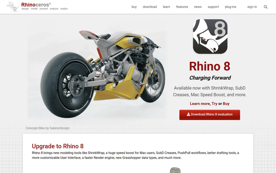 Rhino homepage