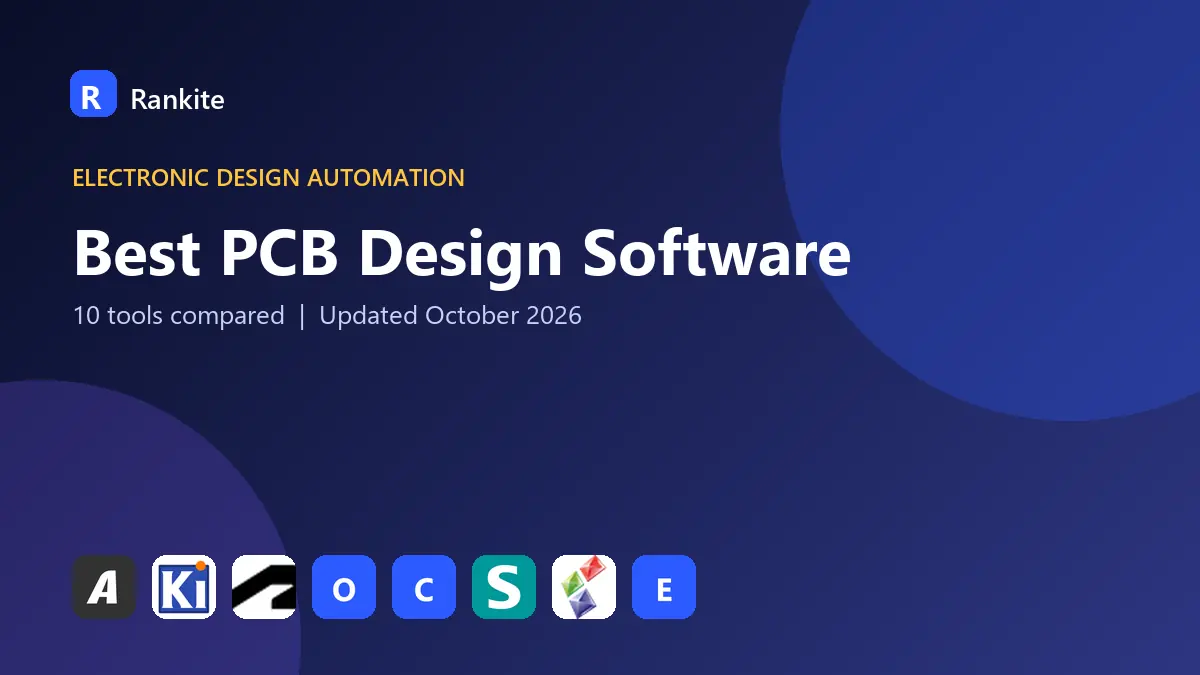 Best PCB Design Software in 2026: 10 Tools Compared