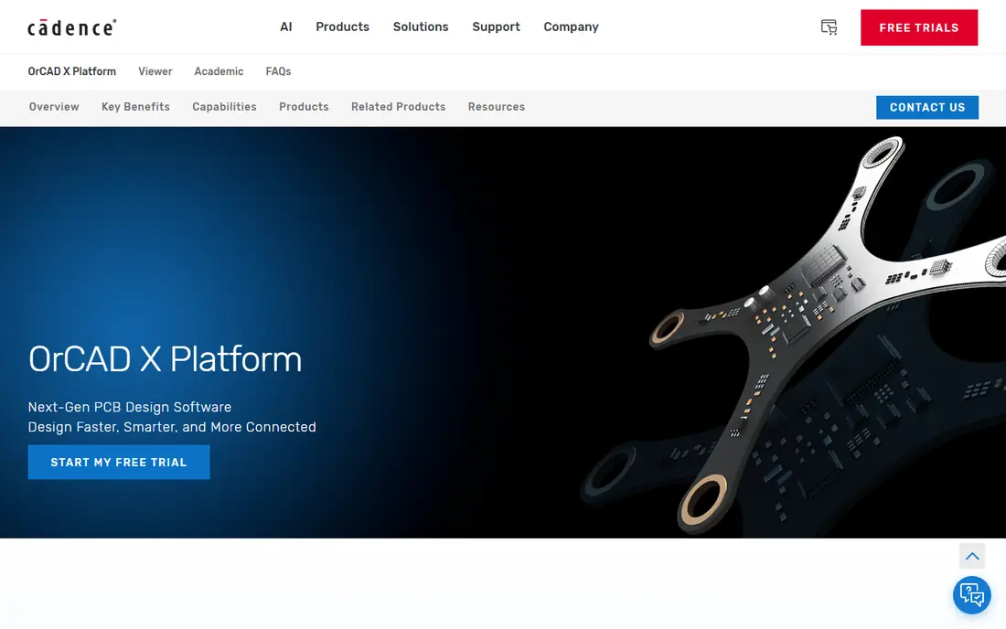 OrCAD X homepage