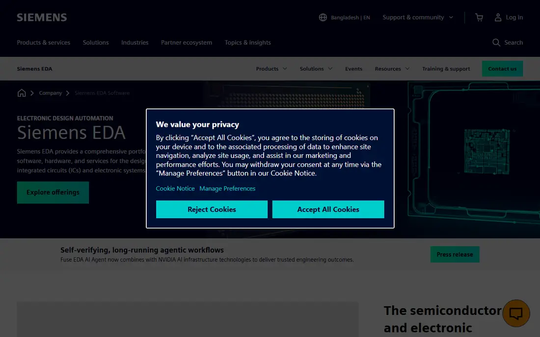 Siemens PADS Professional homepage