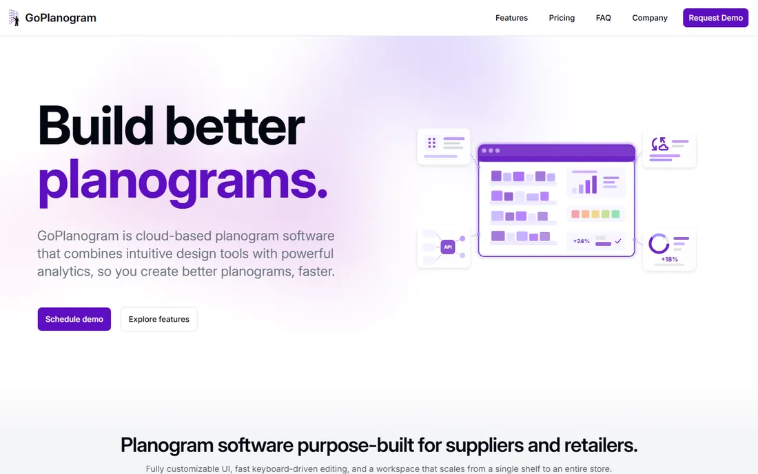 GoPlanogram homepage