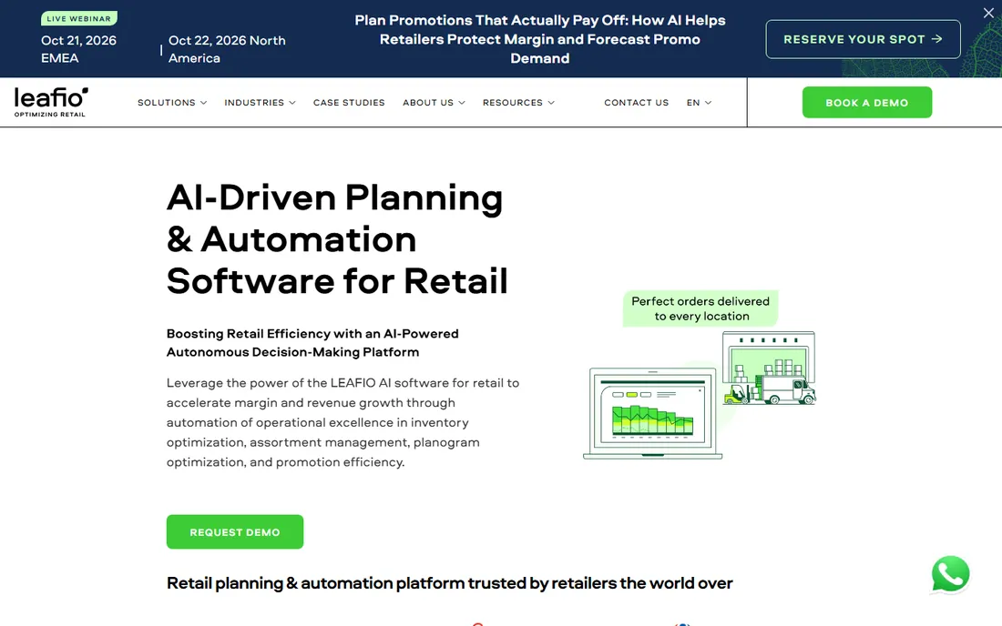 LEAFIO homepage