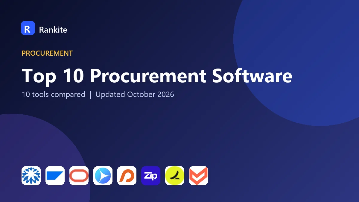 Top 10 Procurement Software in 2026: 10 Tools Compared