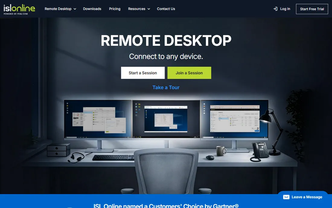 ISL Online homepage