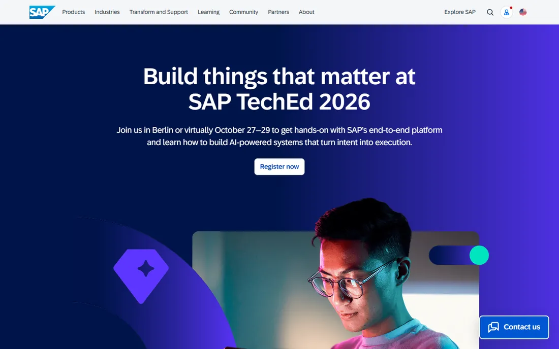 SAP SuccessFactors homepage