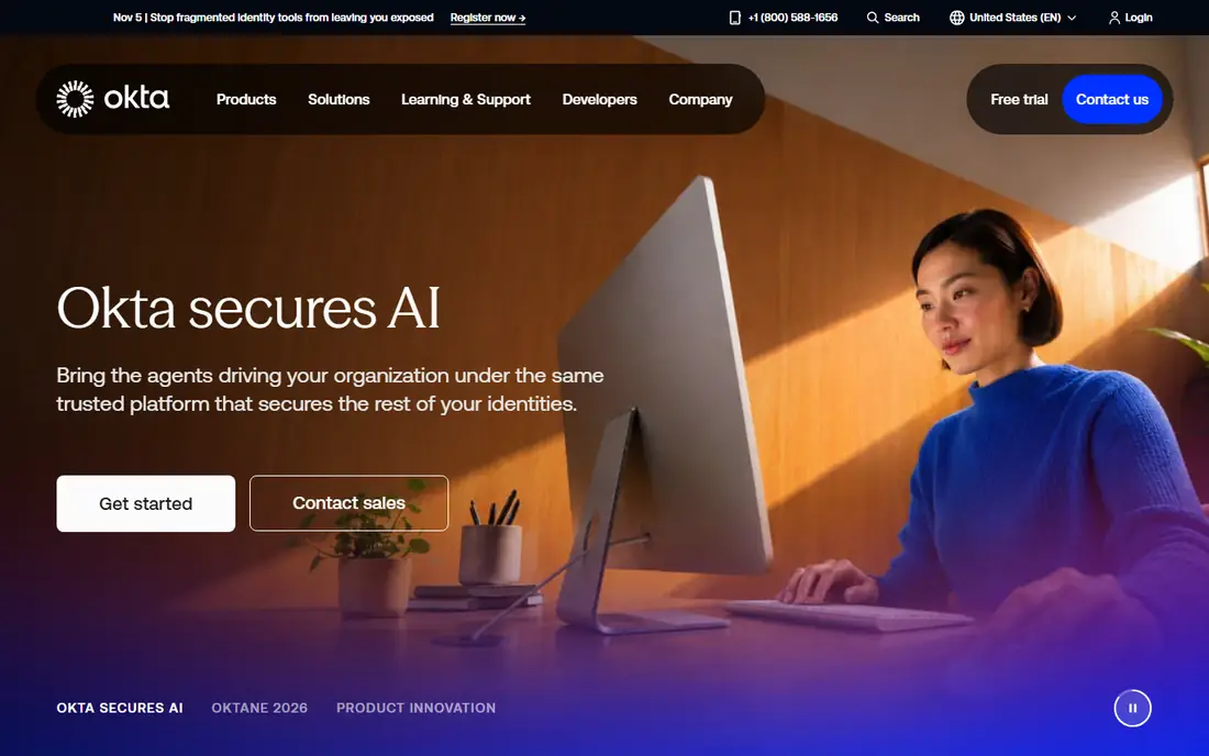 Okta Identity Governance homepage