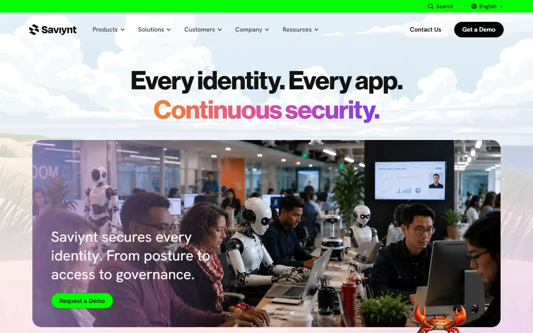 Saviynt homepage