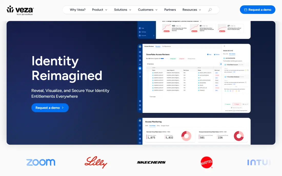 Veza homepage