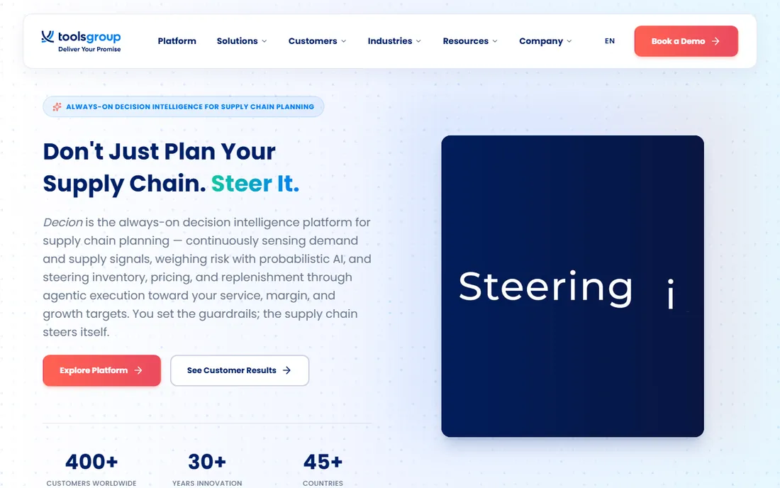 ToolsGroup homepage