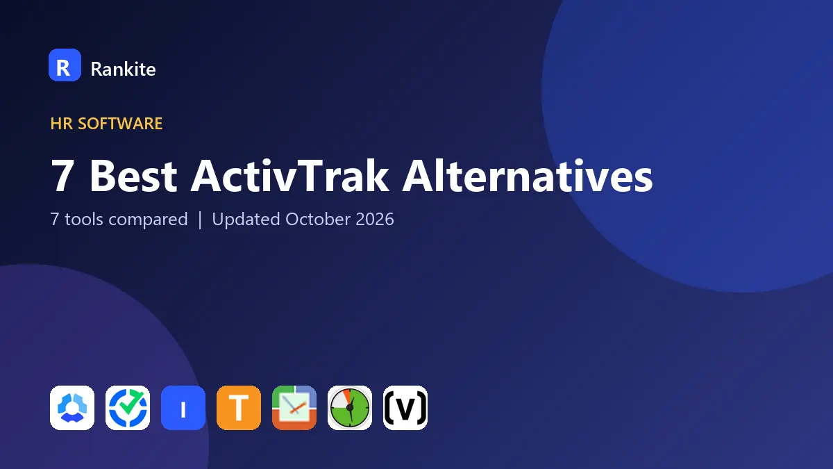 7 Best ActivTrak Alternatives in 2026: 7 Tools Compared
