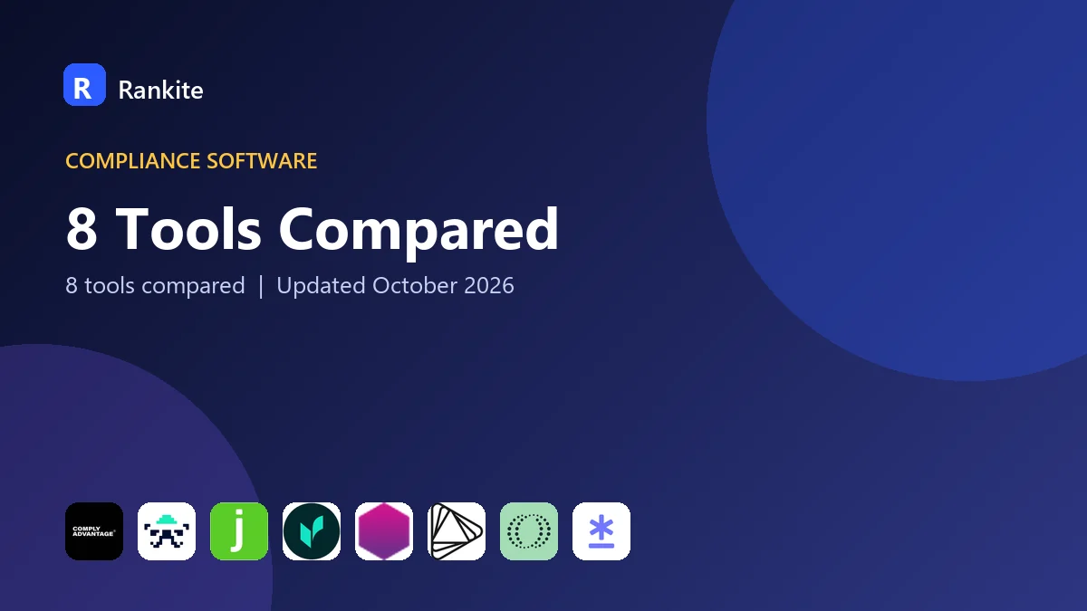 8 Tools Compared: Best AML and KYC Compliance Software for 2026