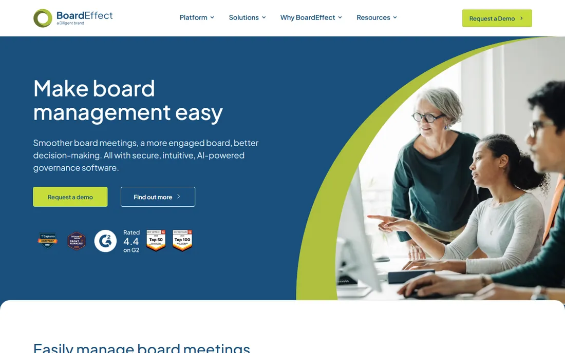 BoardEffect homepage