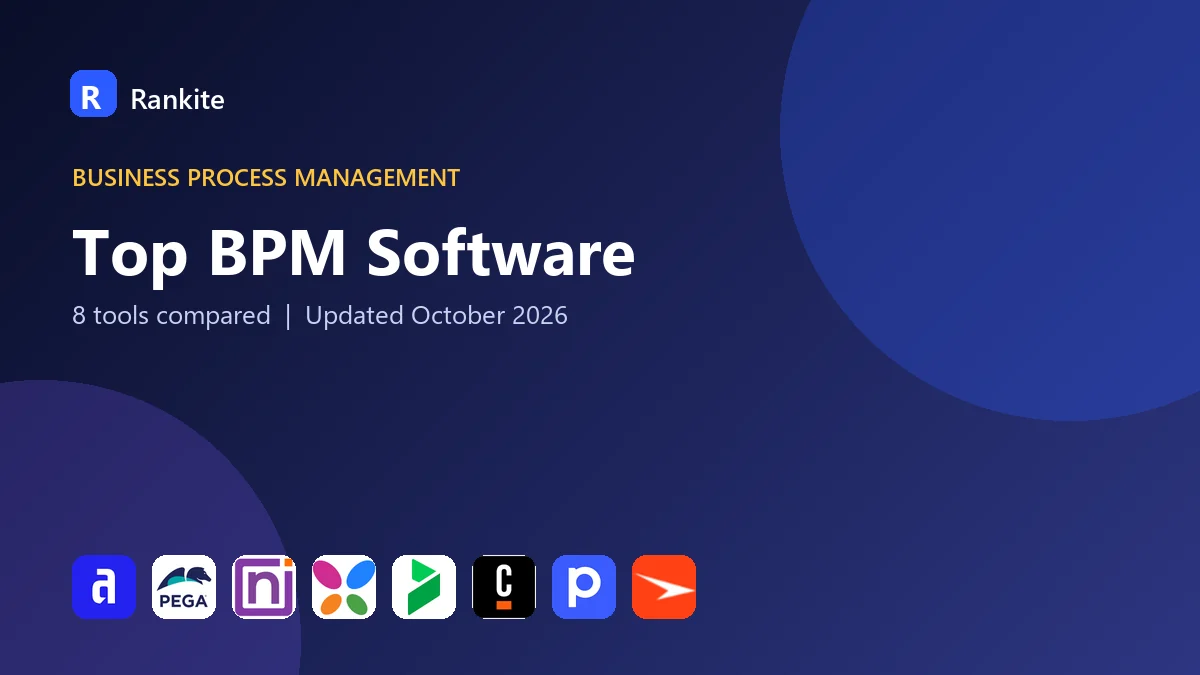 Top BPM Software in 2026: 8 Tools Compared