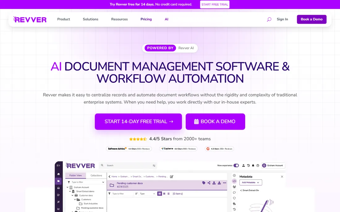 Revver homepage