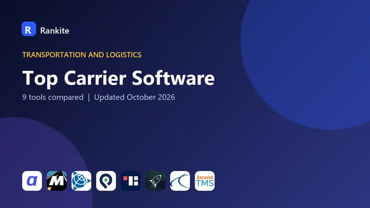 Top Carrier Software in 2026: 9 Trucking TMS Platforms Compared