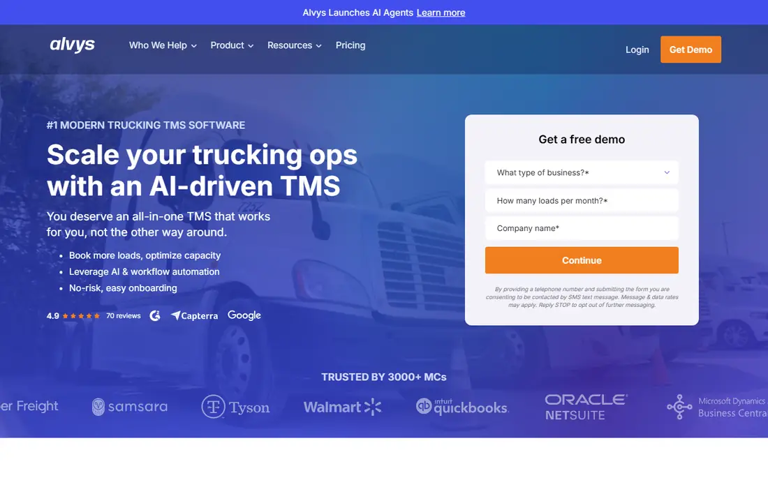 Alvys homepage