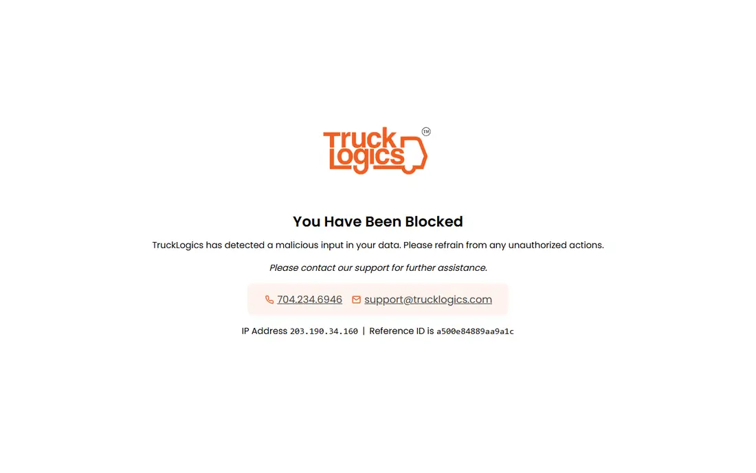 TruckLogics homepage