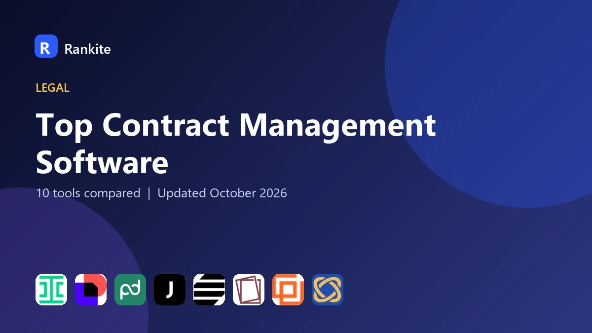 Top Contract Management Software in 2026: 10 Tools Compared