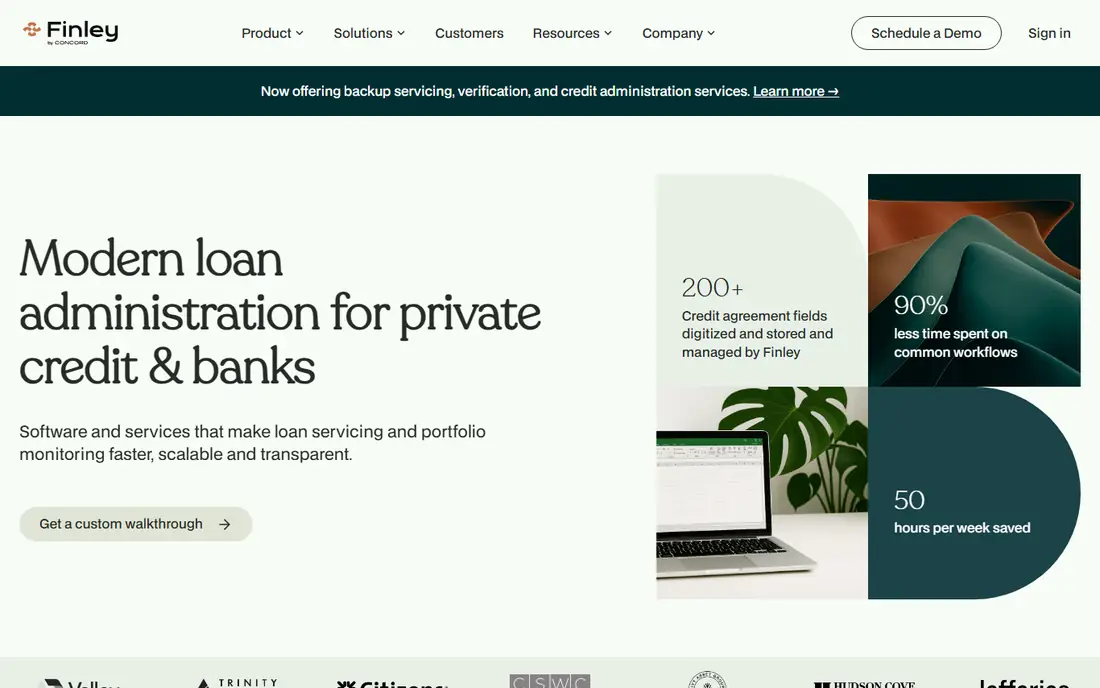 Finley homepage
