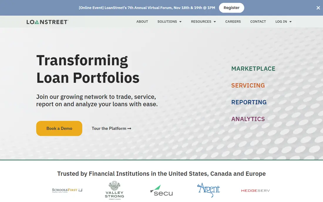 LoanStreet homepage