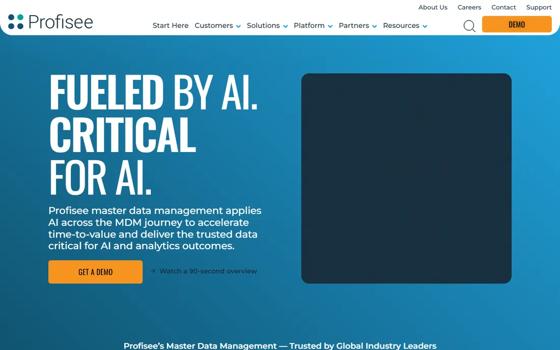 Profisee homepage