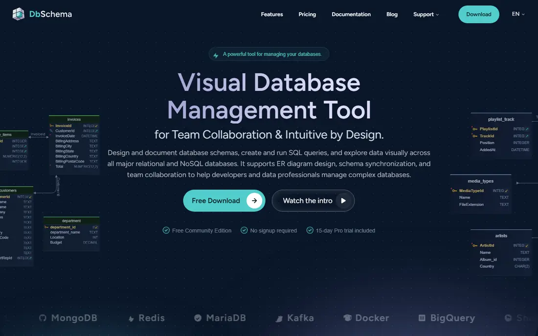 DbSchema homepage