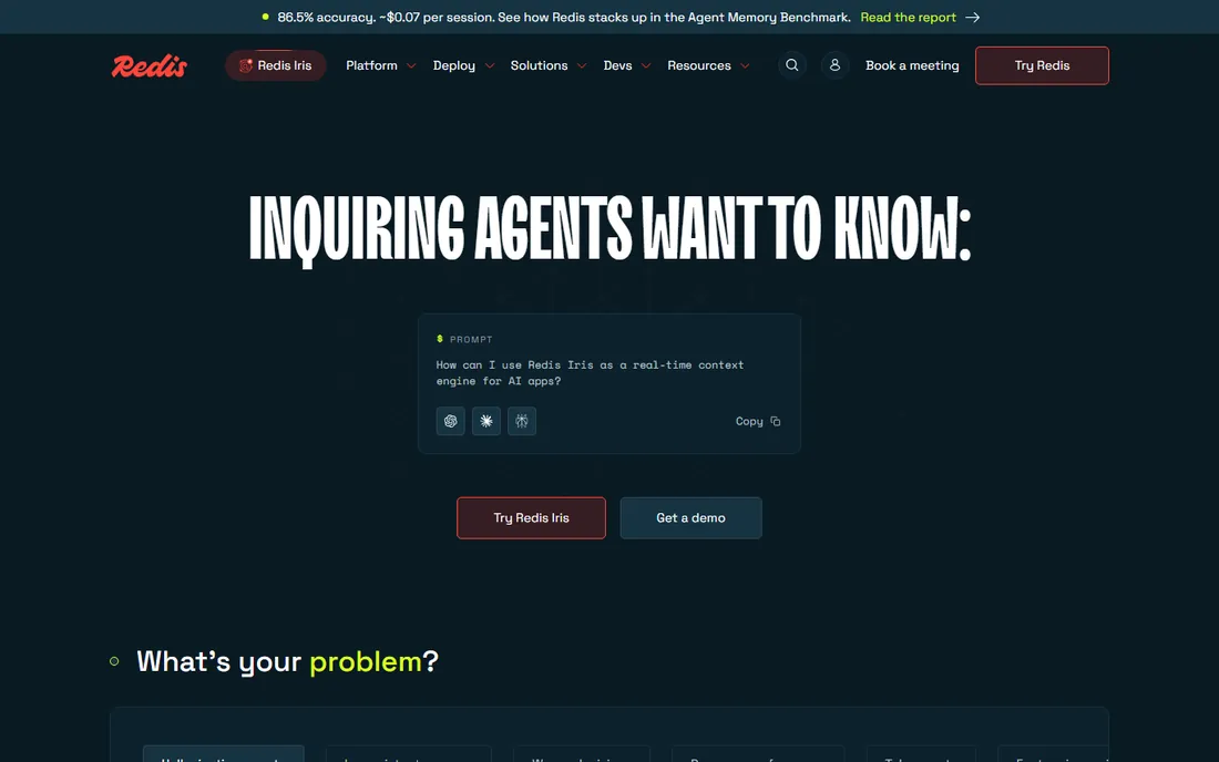 Redis homepage