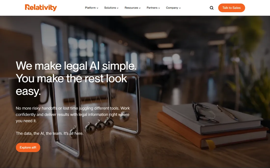 Relativity homepage