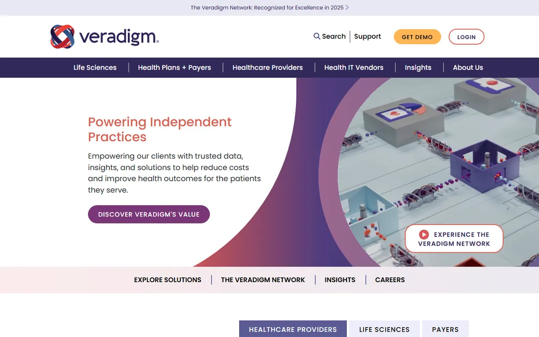 Veradigm homepage