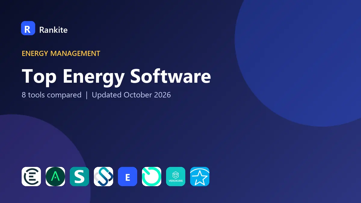 Top Energy Software in 2026: 8 Energy Management Tools Compared